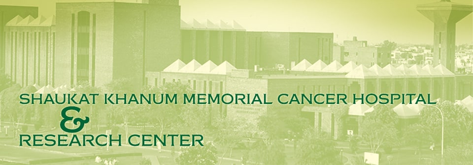 Kausar Shaukat Khanum Memorial Cancer Hospital & Research Center Page Banner