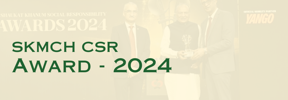 Kausar SKMCH CSR Award – 2024 Page Banner